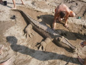 Krokodil od peska