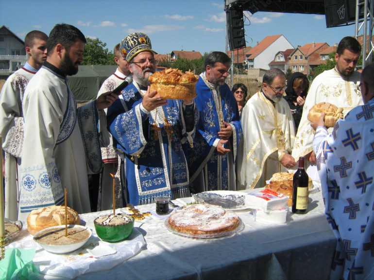 KRSNA SLAVA U HRAMU SABORA SRPSKIH SVETITELJA U RUMI