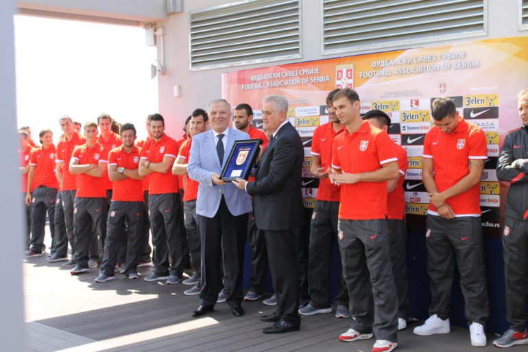 Predsednik Republike posetio reprezentativce