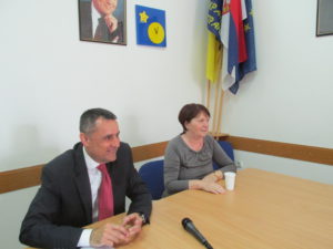 Konferencija za novinare u Rumi