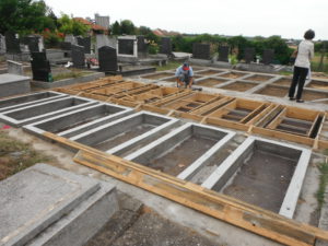 Sanacija vojnickog groblja