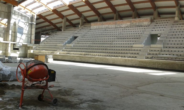 Obilazak radova na sportskoj hali