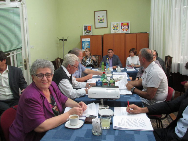 Sednica Opštinskog veća u Rumi