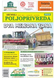 Naslovna strana Sremske poljoprivrede