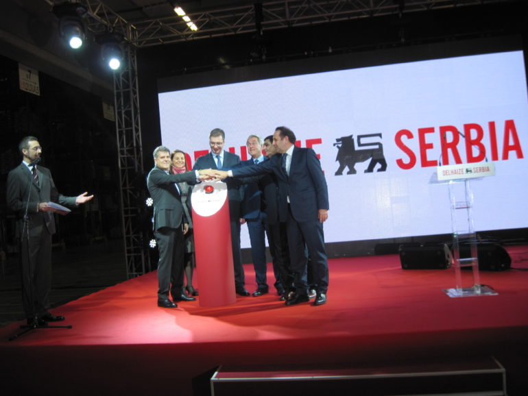 Distributivni centar kompanije „Delez Srbija“ otvoren u Staroj Pazovi