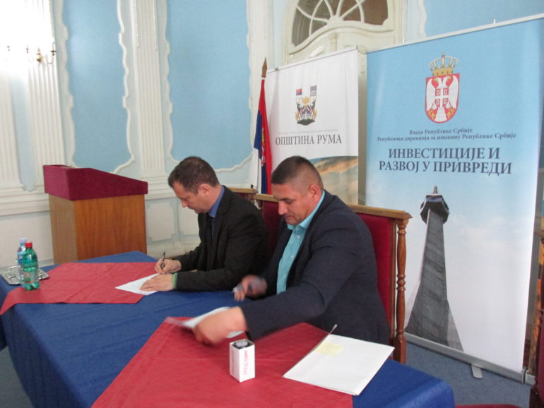 Nove investicije u Rumi