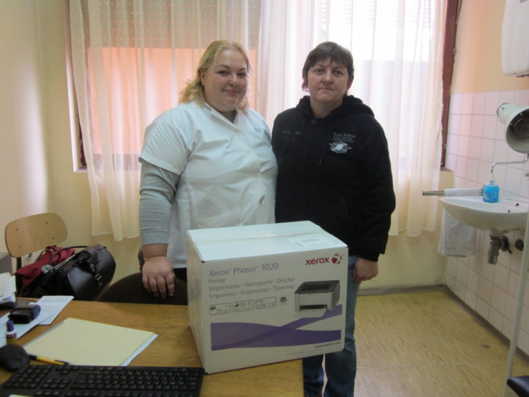 Pekara poklonila štampač ambulanti