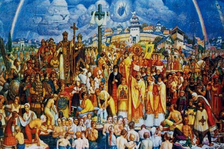 IZLOŽBA „VLADIMIR VELIKI – KRSTITELj UKRAJINE-RUSI“, SLIKE I HOLOGRAMI