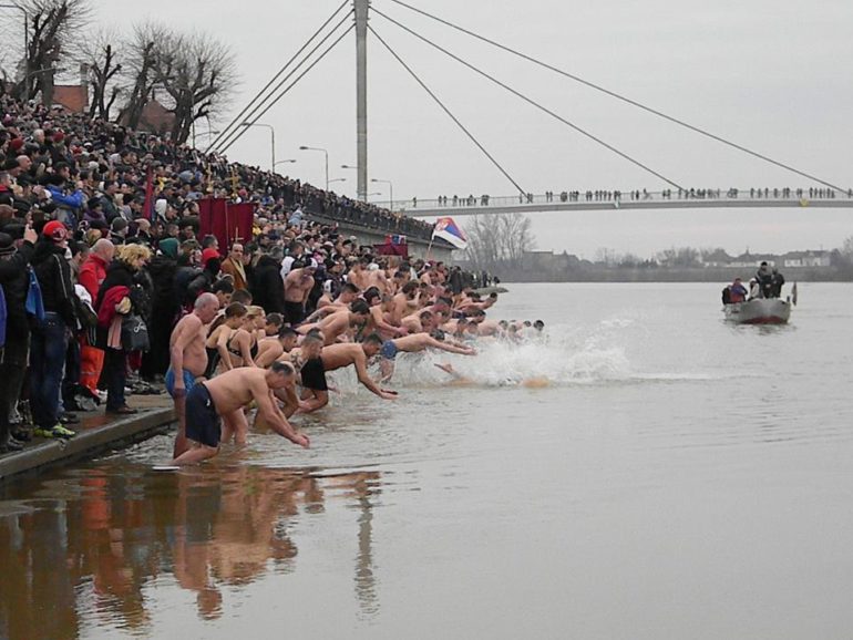 Proslava Bogojavljenja u Sremskoj Mitrovici