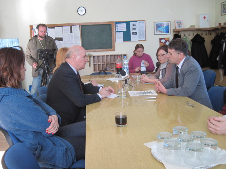 Slovačku školu u Staroj Pazovi posetio predsednik Kancelarije za Slovake u dijaspori