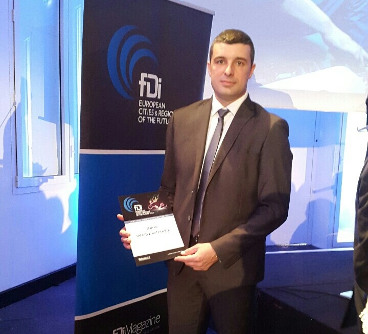 Sremskoj Mitrovici uručeno priznanje u Kanu