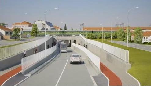 3D ANIMACIJA VOŽNJE KROZ PODVOŽNJAK