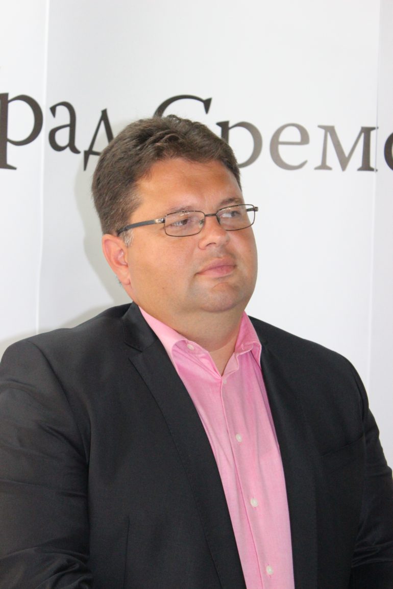 Vladimir Sanader gradonačelnik Sremske Mitrovice