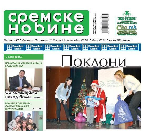 Na kioscima je novi broj „Sremskih novina“