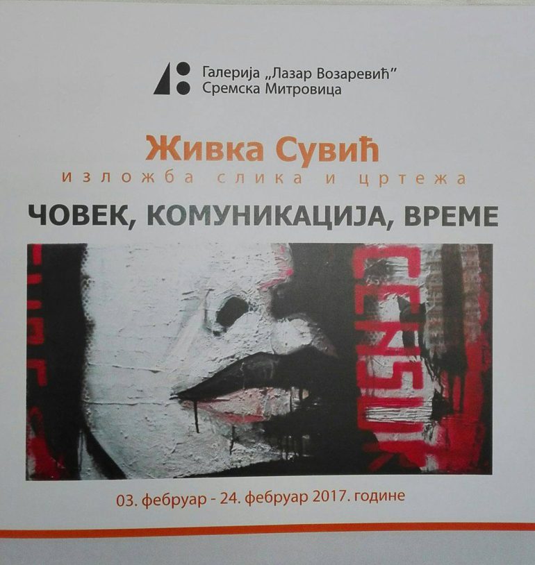 Izložba Živke Suvić u Sremskoj Mitrovici