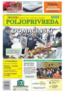 Naslovna strana Sremske poljoprivrede