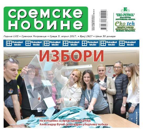 Na kioscima je novi broj „Sremskih novina”