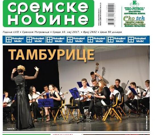 Na kioscima je novi broj „Sremskih novina“