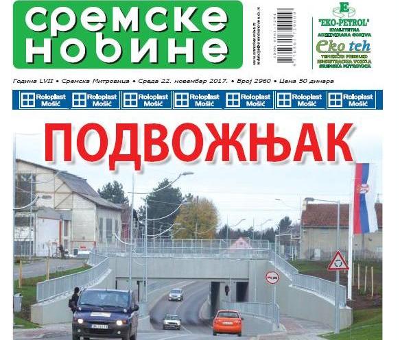 Na kioscima je novi broj „Sremskih novina“