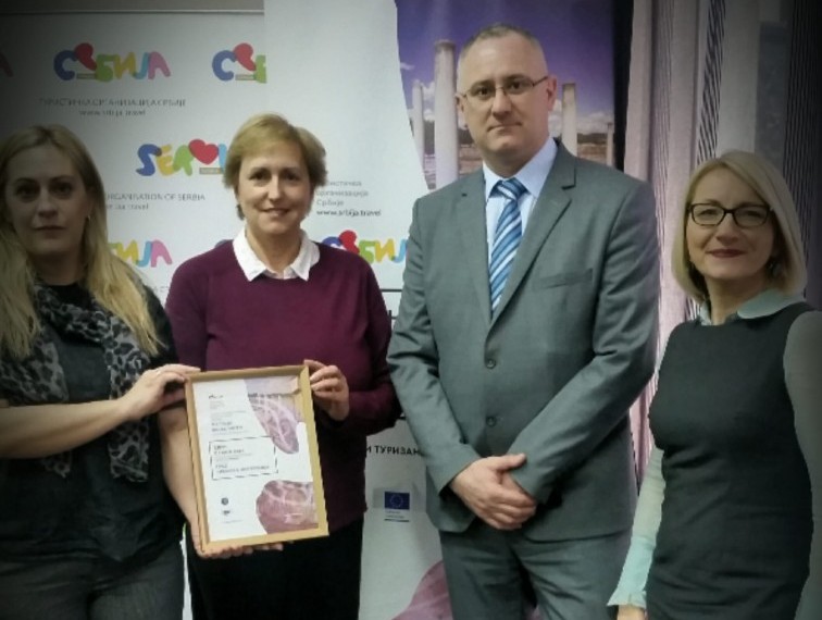 Turističkoj organizaciji Sremske  Mitrovice prestižna nagrada