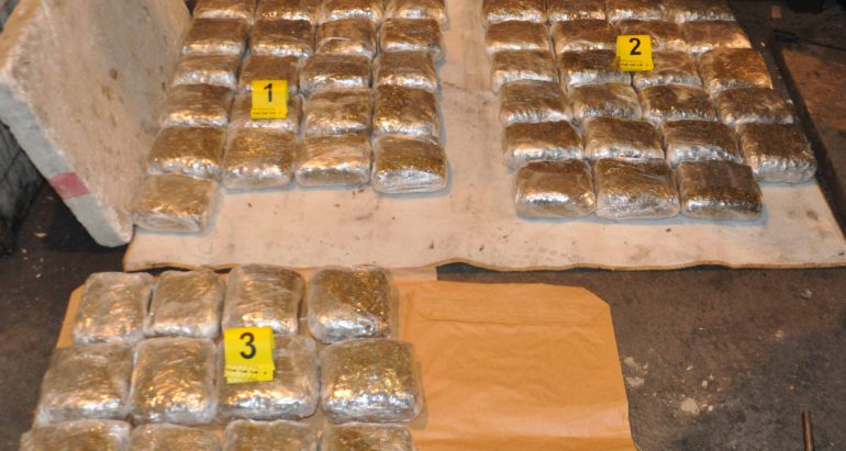 Zaplenjeno 32,6 kilograma marihuane!