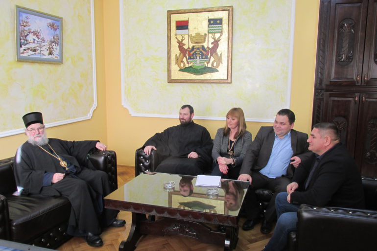 POSETA EPISKOPA SREMSKOG VASILIJA GRADSKOJ KUĆI