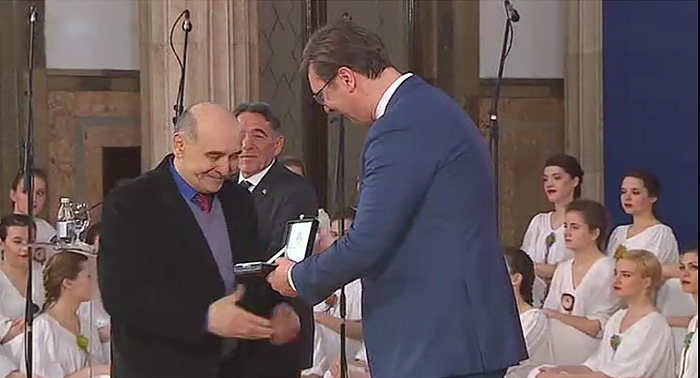 Odlikovan novinar Miomir Fiipović Fića