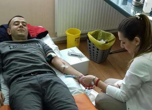 Sutra akcija dobrovoljnog davanja krvi