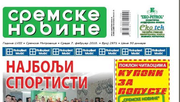 Na kioscima je novi broj „Sremskih novina“