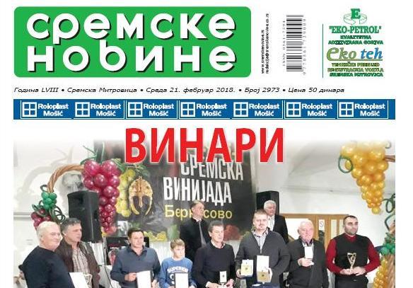 Na kioscima je novi broj „Sremskih novina“