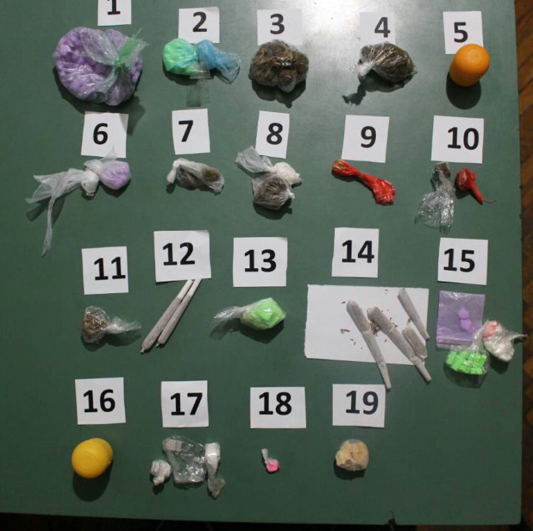 Zaplenjen ekstazi, spid i marihuana