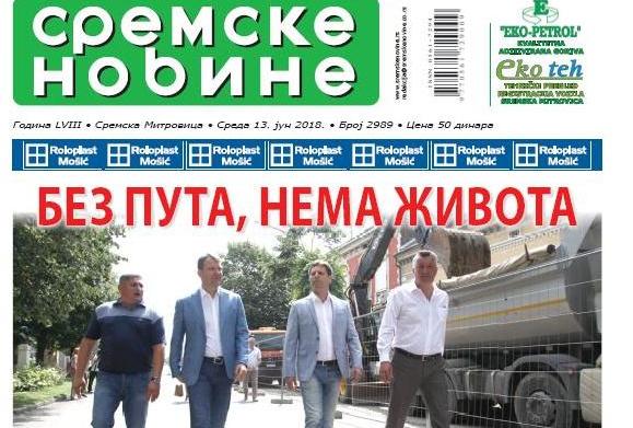 Na kioscima je novi broj „Sremskih novina“