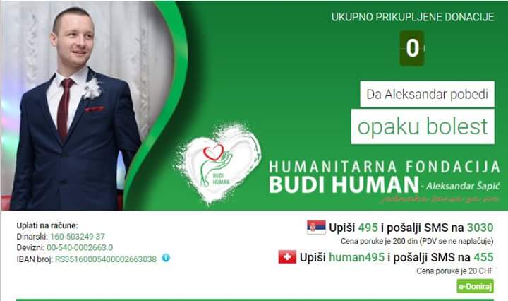 Aca ima samo jednu želju – da ozdravi