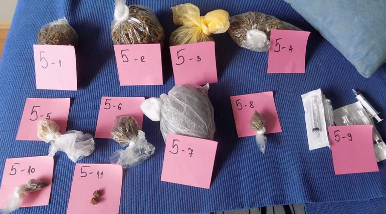 Zaplenjene opojne droge