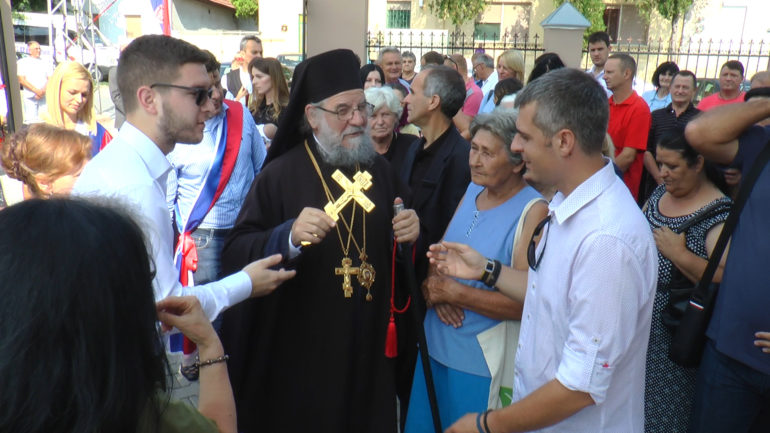 Vladika Sremski na putinačkoj slavi