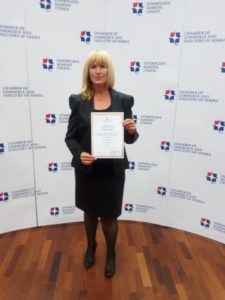 Vesna Vucenovic u Privrednoj komori Srbije