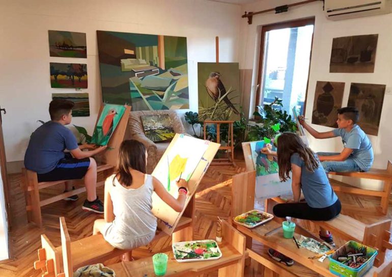 Mali majstori stvaraju umetnička dela