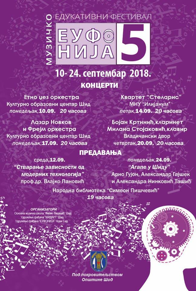 Večeras počinje “Eufonija”