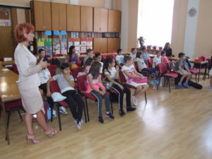 на радионици