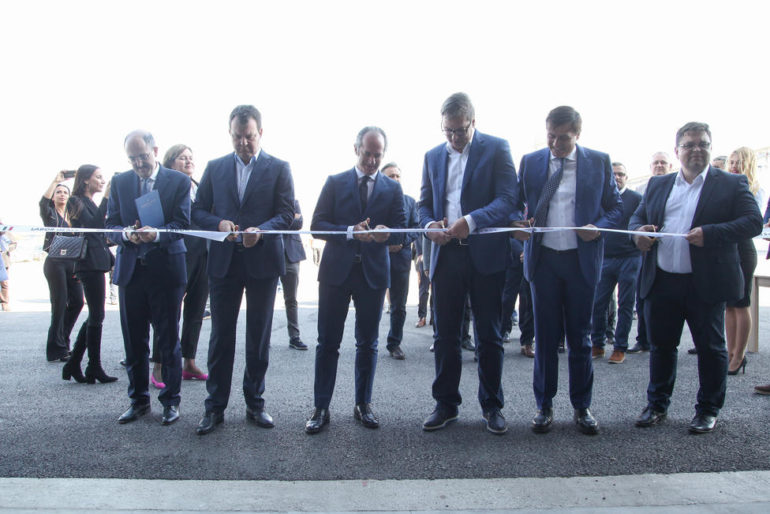 Otvoreno novo postrojenje fabrike „Labor Srb” u Sremskoj Mitrovici