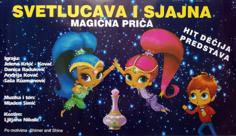 „Svetlucava i sjajna: magična priča“ u mitrovačkom pozorištu