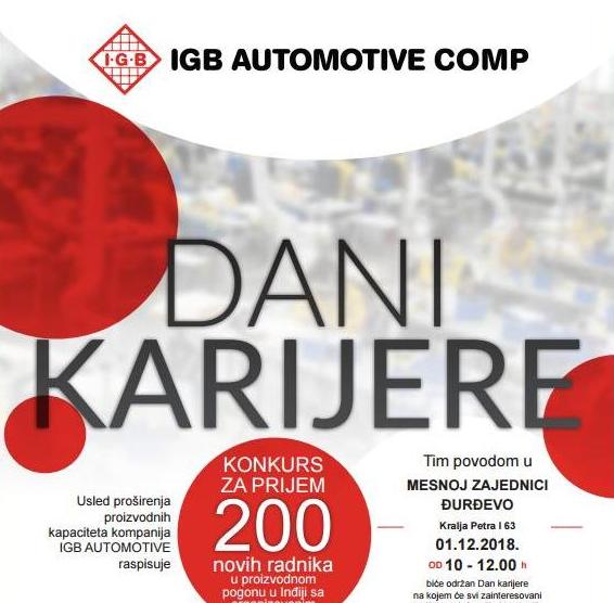 Dan karijere Kompanije IGB u Đurđevu