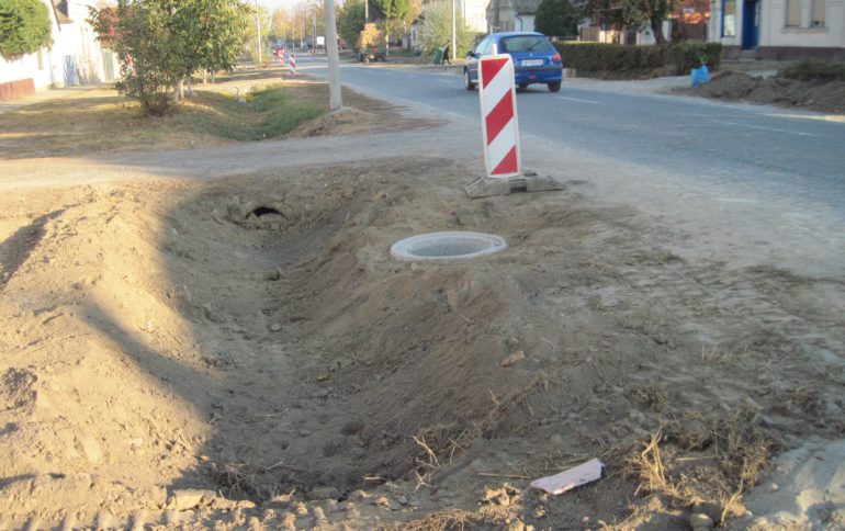 U Beški pri kraju izgradnja priključaka fekalne kanalizacije