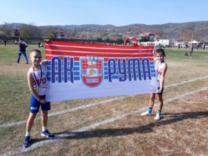 Srba Makuljevic, clan AK Ruma pobenik serije Kros RTS