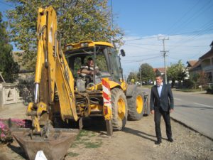 zoran Milicevic u obilasku radova