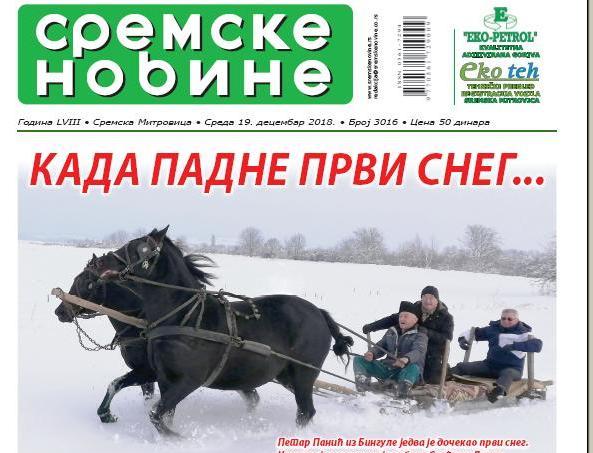 Na kioscima je novi broj „Sremskih novina”