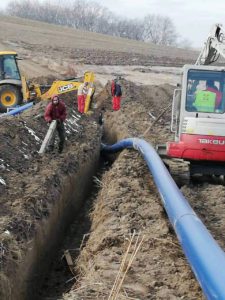 Postavljanje poveznog cevovoda