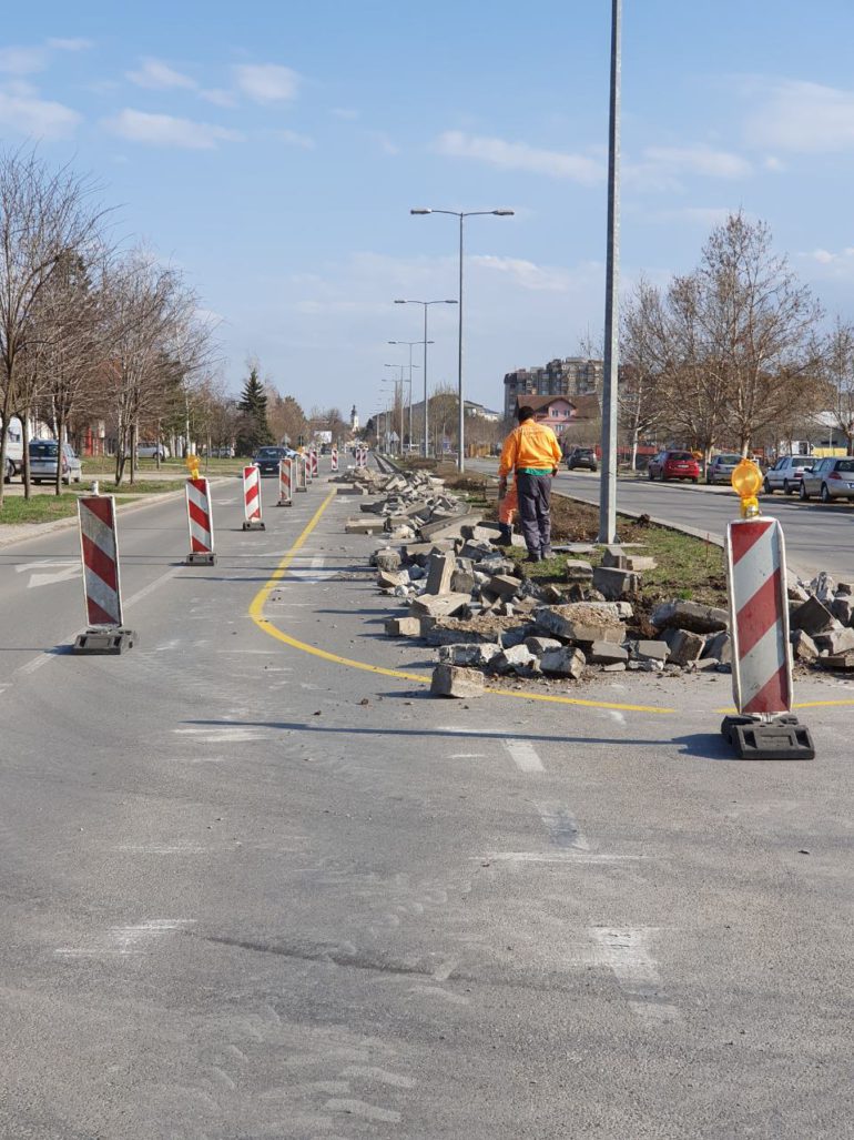Proširenje saobraćajnice za Lidl