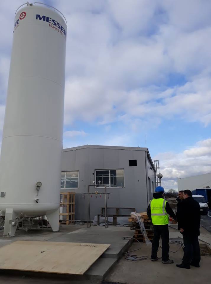 Prečistač otpadnih voda u funkciji