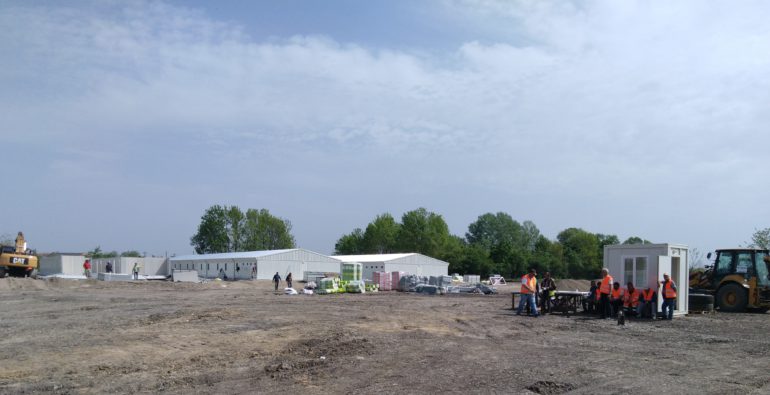 Pripreme za  gradnju auto-puta od Kuzmina do Sremske Rače